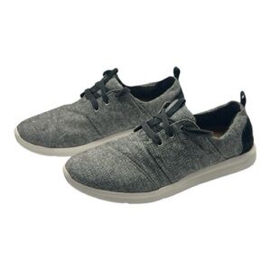 Toms Women's Gray and Black Athletic Shoes